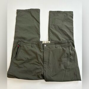 Duck Camp Outdoor Pants Green Size XL Tall